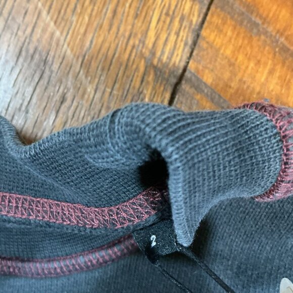 The Kooples Racing Team Skull Crossbones Pullover Crewneck Sweatshirt US Size 6 - Picture 4 of 7